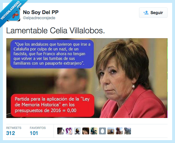 lamentable,Celia Villalobos,memoria historica,andaluces,andaluz,Cataluña,independencia,pasaporte,extranjero,frontera,dinero,presupuesto