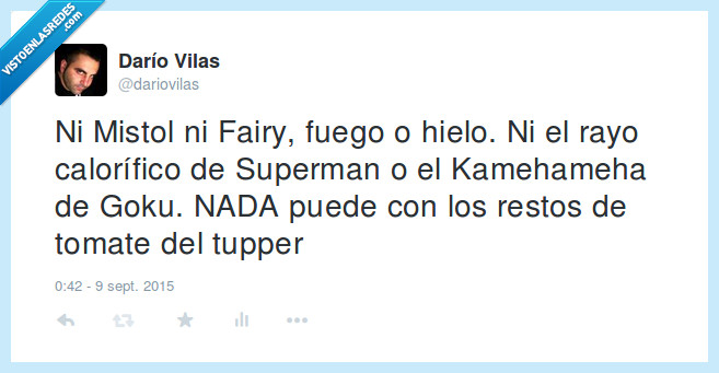 manchas incorruptibles,tomate,tupper,Superman,Goku,kamehameha,desquiciante,vencido,frustración,Nicole Kidman