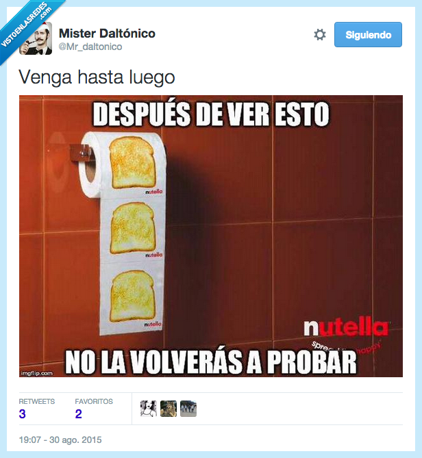 nutella,papel higiénico,limpiar,lavabo,mancha