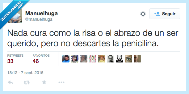 curar,risa,abrazo,abrazar,ser,querido,amado,penicilina,medicina