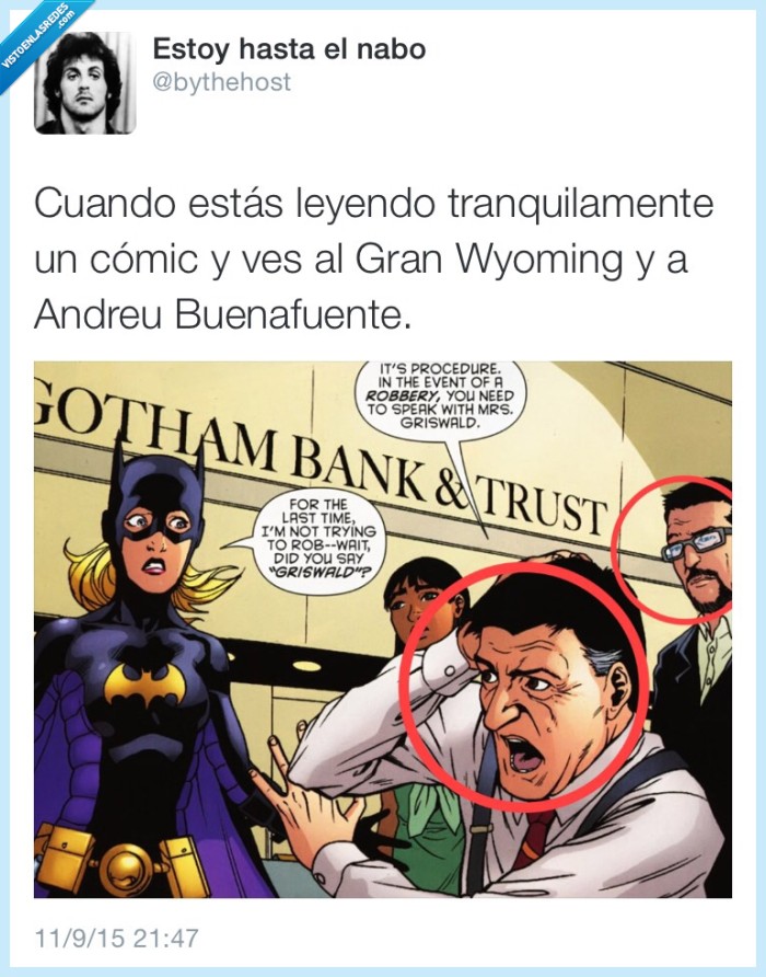 parecidos,andreu buenafuente,gran wyoming,comic
