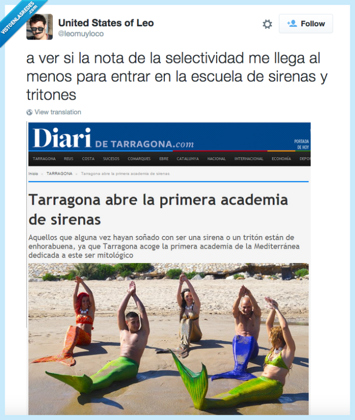 universidad,sirenas,tarragona,selectividad