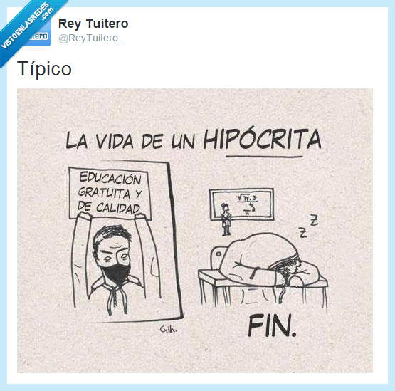 twitter,manifestación,hipócrita