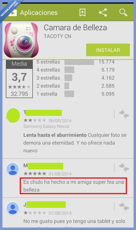 cámara de belleza,retocar fotos,amiga,fea,app,aplicación