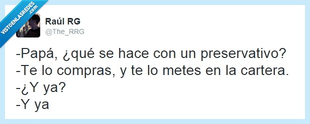 preservativo,papa,usar,hijo,guardar,cartera,comprar