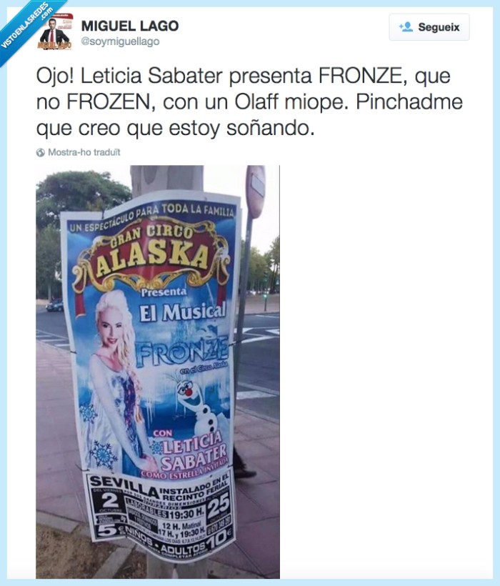 fronze,frozen,musical,circo,muñeco de nieve miope,drama,wtf,niños traumatizados