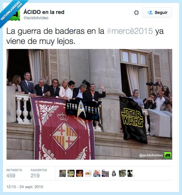 guerra,bandera,Cataluña,España,Star Wars,Star Trek,friki