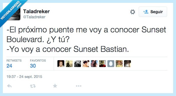 Sunset Boulevard,Sunset Bastian,San Sebastian,Donosti,puente