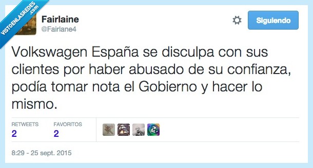 disculpa,exceso,confianza,abusado,abusar,abuso,Gobierno,Volkswagen,España,mismo