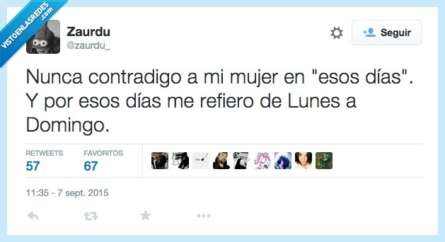 nunca,contradigo,mujer,esos,días,lunes,domingo,siempre