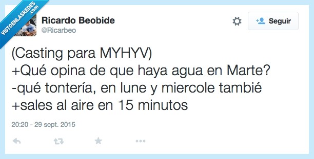 casting,myhyv,agua,Marte,martes,miercoles,lunes,dia,semana,aire,programa,minuto