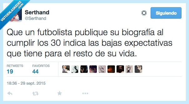 futbolista,memorias,biografía,cumplir,30,edad,joven,expectativas,bajas,resto,vida