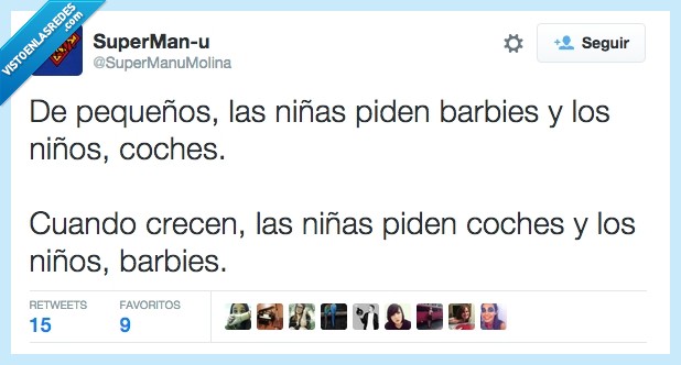 niños,mayores,barbies,coches