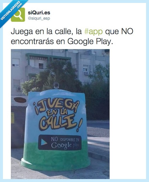 app,jugar en la calle,niños,google,play,diversión