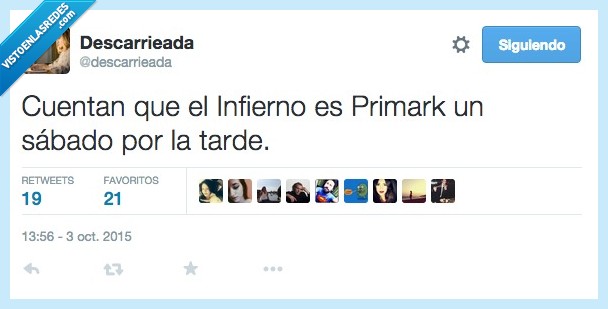 Infierno,Primark,sábado,tarde,tienda,lleno