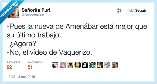 nueva,Amenábar,mejor,último,trabajo,película,Ágora,video,Mario Vaquerizo,Me encanta