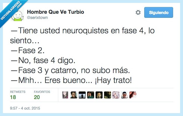 negociador,negociar,negociación,neuroquistes,enfermedad,médico,doctor,diagnostico,fase,catarro,trato