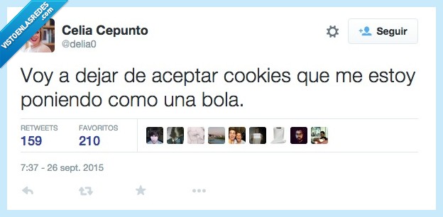 dejar,aceptar,cookies,galletas,bola,comer,gorda,engordar