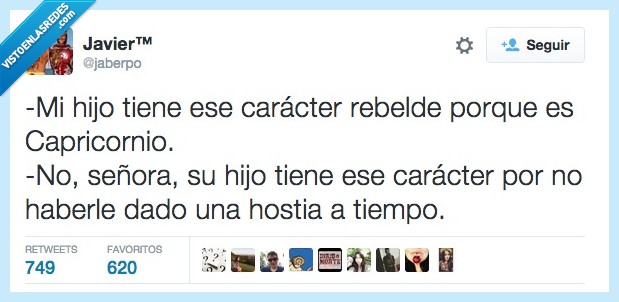horóscopo,caracter,rebelde,Capricornio,tiempo,madre,hijo