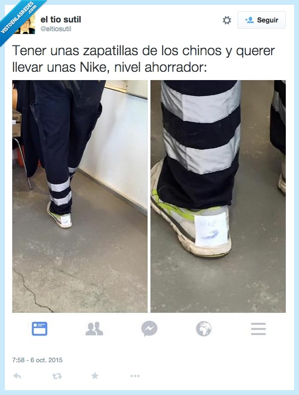 ahorrador,chinos,nike,bambas,zapatillas,deportivas,pegatina,post-it,post it