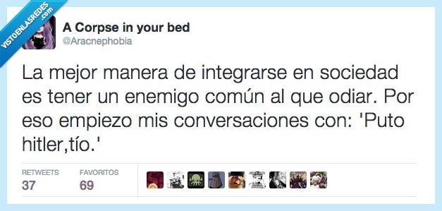 427189 - Un enemigo común siempre es bueno por @Aracnephobia