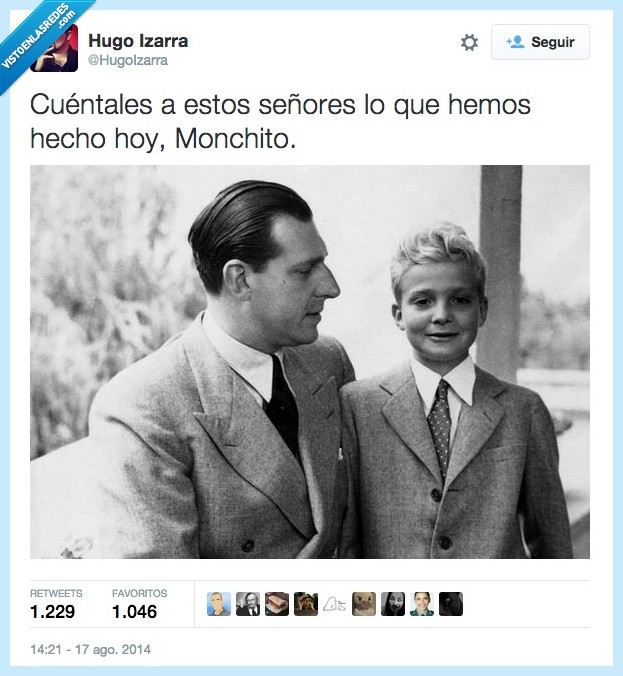 Rey,Juan Carlos,Juan de Borbón,ventrilocuo,muñeco,Monchito,niño