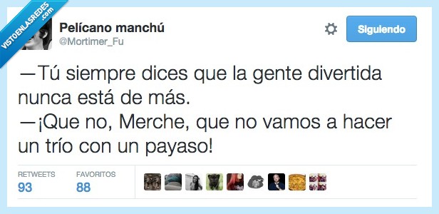 gente,divertida,nunca,más,trio,payaso,merche,pareja