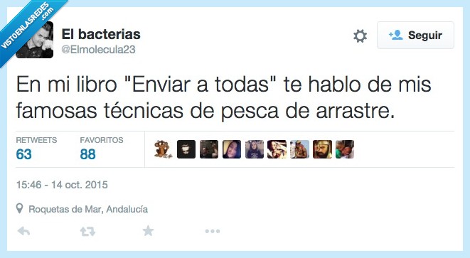 enviar a todas,ligar,libro,tecnica,pesca,arrastre,red,ligoteo