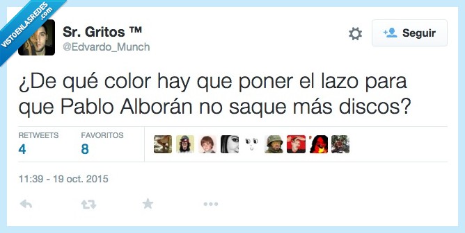 color,lazo,lacito,Pablo Alboran,más,discos,CD's