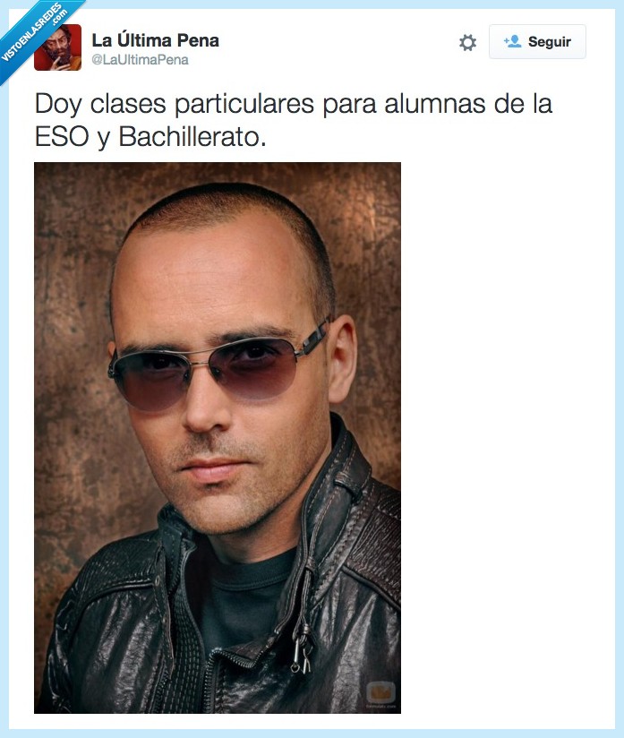 Risto Mejide,alumna,bachillerato,repaso,clases particulares,ESO,novia