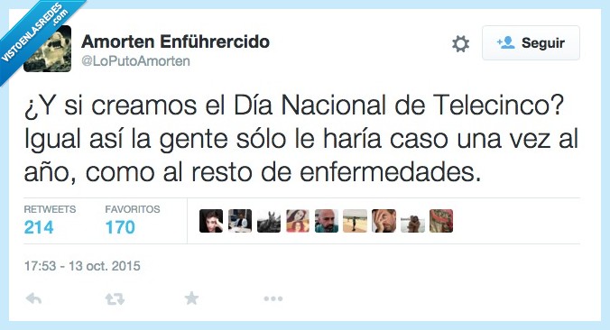 creamos,crear,Dia,nacional,telecinco,olvidar,resto,año,demas,enfermedades