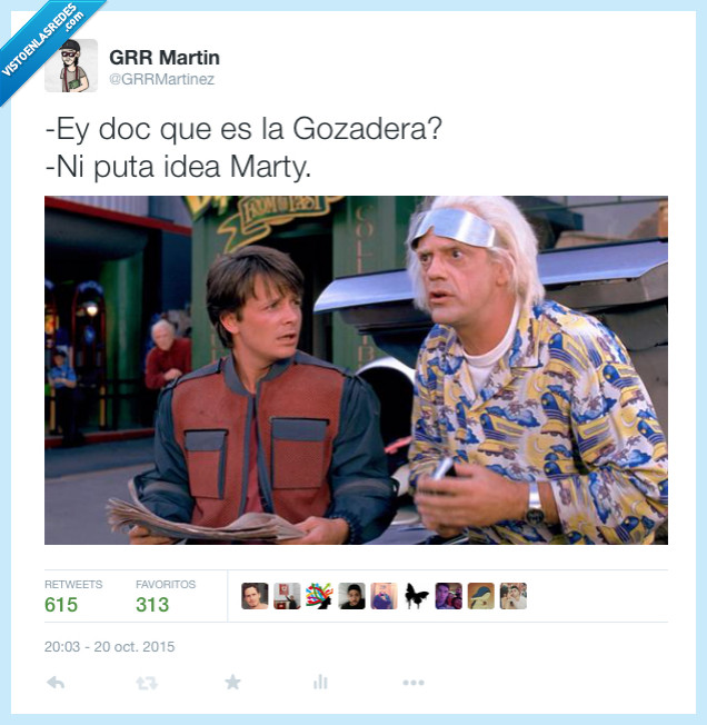 Marty,regreso al futuro,doc,2015,Gozadera,La Gozadera,qué es eso