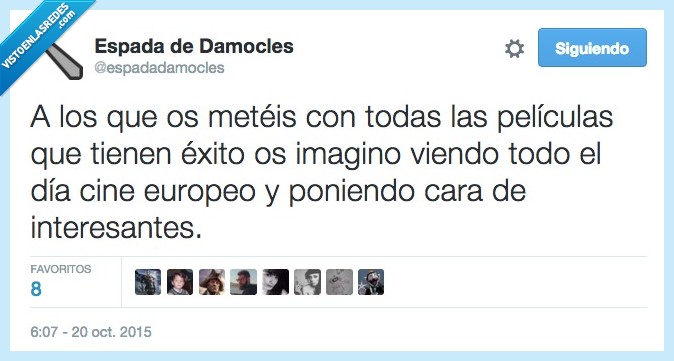 meteis,meter,peliculas,imagino,imaginar,viendo,ver,todo,dia,cine,europeo,hipsters