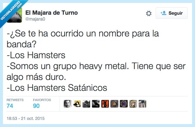 ocurrido,ocurrir,nombre,banda,grupo,musica,heavy metal,Hamster,satánico