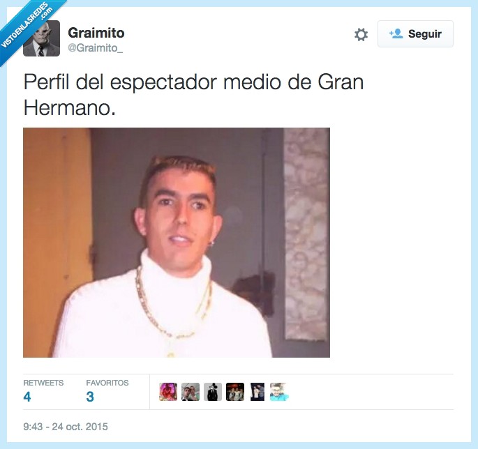 cani,espectador,medio,Gran Hermano,listo,cara,tipico,estereotipo,lo triste es que hay de todo