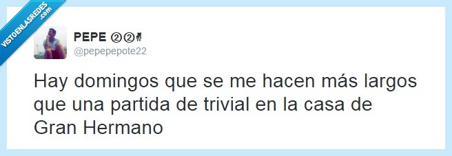 Gran Hermano,trivial,aburrimiento,déficit,largo
