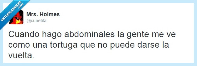 tortuga,abdominales,twitter,humor,gracioso,ejercicio