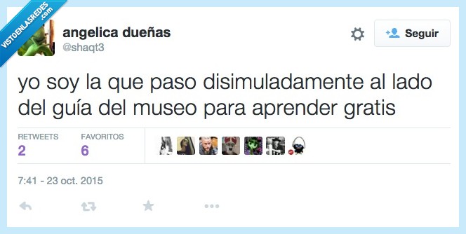 paso,pasar,disimuladamente,lado,guia,museo,aprender,gratis