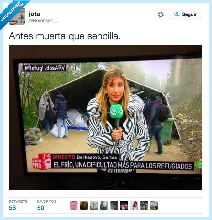 chaqueta,abrigo,cebra,refugiado,Serbia,enviada,Siria,Al Rojo Vivo