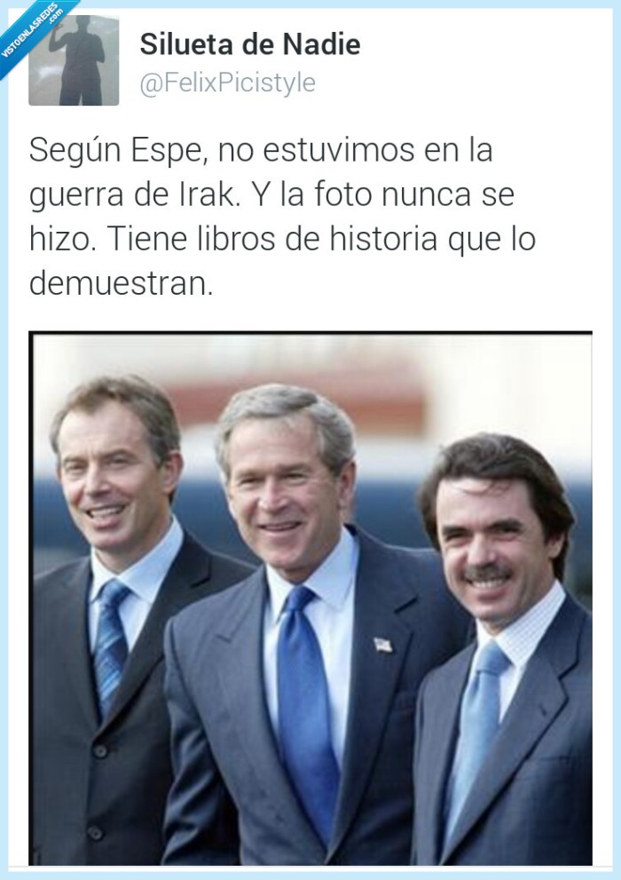 Esperanza Aguirre,historia,guerra,Irak,Aznar,Tony Blair,George Bush,nunca,España,libro