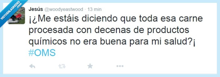 carne,procesada,cancer,buena,quimicos,salud,comer comida,conspiración,OMS
