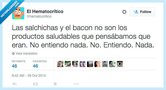 bacon,cáncer,salud,comida,sano,malo,oms