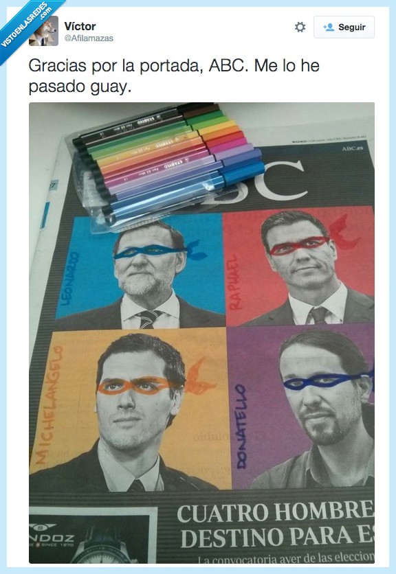 tortugas ninjas,tortugas,ninja,portada,ABC,antifaz,dibujar,pintar,rotulador