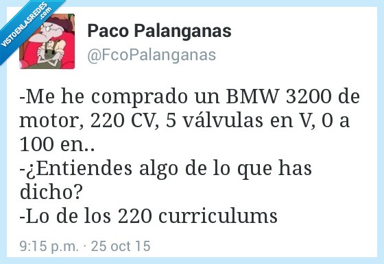Coche,prestaciones,entender,cv,curriculum vitae