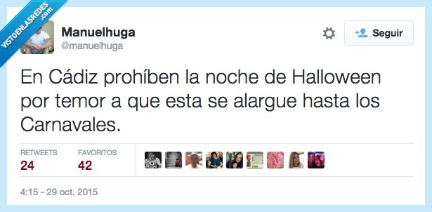 cadiz,prohiben,prohibir,noche,halloween,temor,alarguen,alargar,carnavales