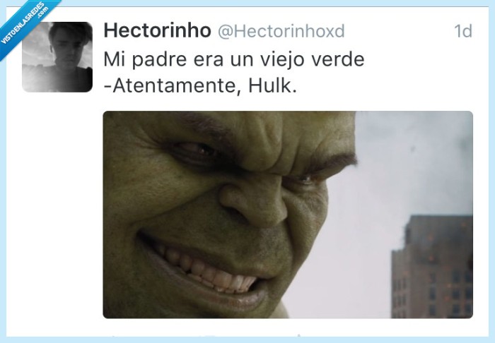 padre,hulk,viejo verde,bruce banner