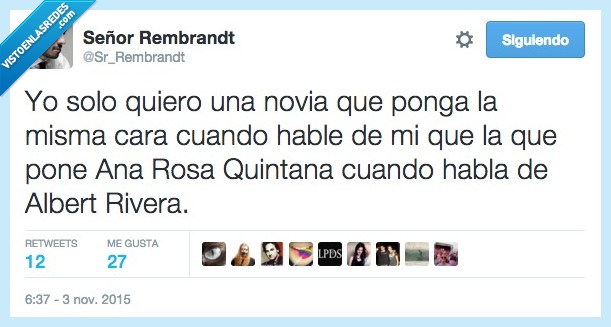 novia,ponga,poner,misma,cara,amor,Ana Rosa Quintana,Albert Rivera