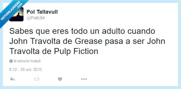 John Travolta,Tarantino,Pulp Fiction,Grease,Cine