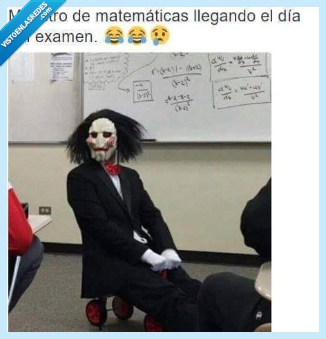 examen,matematicas,billy,saw,juego,asesino,matar,profesor