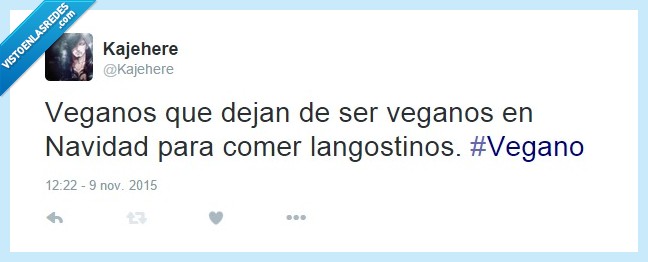 Vegano,langostinos,postureo vegano,comer,navidad,abuela